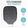 Palms-O-Aces PalmsOAces Pickleball Paddle Cover Canvas Padded Pickleball Paddles Sleeve with Zipper Lightweight Protective Paddle Case for Standard Paddles Paddle Cover Accessory Milkyway