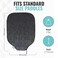 Palms-O-Aces PalmsOAces Pickleball Paddle Cover Canvas Padded Pickleball Paddles Sleeve with Zipper Lightweight Protective Paddle Case for Standard Paddles Paddle Cover Accessory Milkyway