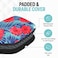 Palms-O-Aces PalmsOAces Pickleball Paddle Cover Canvas Padded Pickleball Paddles Sleeve with Zipper Lightweight Protective Paddle Case for Standard Paddles Paddle Cover Accessory Pink Hibiscus