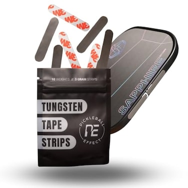 Pickleball Effect Tungsten Tape Strips 103 gram Strips for Pickleball Paddle Weights Customization Toxic Free Pickleball Lead Tape Alternative