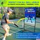 Posboll Pickleball Practice BoardDink Rebounder with Stand Pickleball Wall for Practice Dink Board for Pickle Ball Training Adjustable Pickle Ball Practice Rebounder Pad Portable Dink Guru
