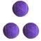 HPWFHPLF Tennis Balls 3 Pack Advanced Training Practice Tennis Balls for Beginners High Visibility Pet Dog Playing Balls Purple