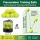 Tebery 20 Pack Orange Advanced Training Tennis Balls Beginner Practice Ball Pet Dog Playing Balls Come with Mesh Bag for Easy Transport