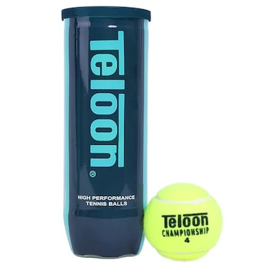 Teloon Championship Tennis Balls Extra Duty Regular Duty Felt Pressurized Tennis Balls 1 Can 3 Balls