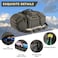 Hannibal Tactical 65L Large Duffle Bag 3in1 Tactical Backpack MOLLE Pack for Sports Gym Outdoor Olive Green