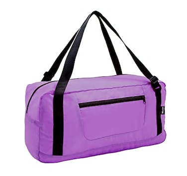 HOLYLUCK Foldable Travel Duffel Bag For Women Men Luggage Great for Gym Magenta