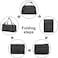 HOLYLUCK Foldable Travel Duffel Bag For Women Men Luggage Great for Gym midnight camo