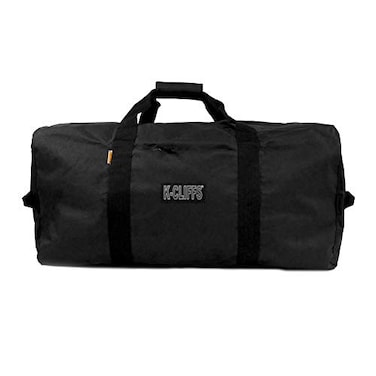 iHIM Duffel Bag Heavy Duty Cargo Equipment Bag 30 Inch Black 110L Polyester