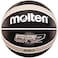 Molten Premium 12 Panel Design Rubber Basketball BlackSilver Size 7
