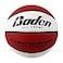 Baden Contender Composite Basketball Durable Intermediate Basketball for IndoorOutdoor Play RedWhite 285Inch