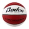 Baden Contender Composite Basketball Durable Intermediate Basketball for IndoorOutdoor Play RedWhite 285Inch