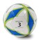 Aoneky Size 4 1Pack Soccer Ball EcoFriendly 25mm PVC Leather Durable MachineStitched Design Ball Pump Included
