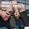 Northdeer Adults Shin Pads incl Sleeves with Optimized Insert Pocket Protective Soccer Equipment for Kids Adults White XL