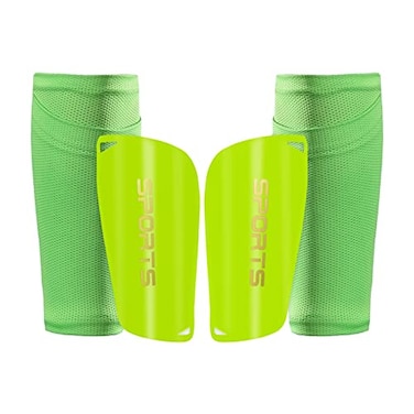 AIMISICAR Kids Youth Soccer Shin Guards with Sleeves for 315 Years Old
