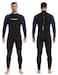 Lemorecn Mens Wetsuits Jumpsuit Neoprene 32mm Full Body Diving Suit 3031 3XL