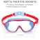 Yizerel 2 Pack Kids Swim Goggles Swimming Glasses for Children from 3 to 15 Years Old