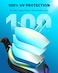 Aegend Swim Goggles 2 Pack Swimming Goggles No Leaking Adult Men Women Youth Aqua Clear With Blue Strap