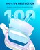 Aegend Swim Goggles 2 Pack Swimming Goggles No Leaking Adult Men Women Youth Raspberryred White Lightblue Silver