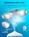 Aegend Swim Goggles 2 Pack Swimming Goggles No Leaking Adult Men Women Youth Raspberryred White Lightblue Silver