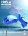 Aegend Swim Goggles for Kids Youth 314 AntiFog AntiUV Comfort Fit Goggles for Swimming