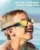 Aegend Swim Goggles for Kids Youth 314 AntiFog AntiUV Comfort Fit Goggles for Swimming