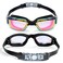 EWPJDK Swim Goggles 2 Pack Swimming Goggles Anti Fog No Leaking For Adult Women Men