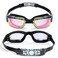 EWPJDK Swim Goggles 2 Pack Swimming Goggles Anti Fog No Leaking For Adult Women Men