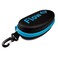 Flow Swim Goggle Case Hard Protective Case for Swimming Goggles With Bag Clip for Backpack Blue