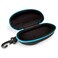 Flow Swim Goggle Case Hard Protective Case for Swimming Goggles With Bag Clip for Backpack Blue