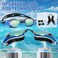 iGym Swim Goggles ShortSightedNearsighted Optical Swimming Goggles AntiFog UV Protection Adjustable Buckle For Women Men