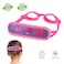 RUIGAO Kids Swim Goggles Age 26 Toddler Goggles No Hair PullUV ProtectionAnti FogPadded HeadBand