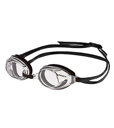 Sporti Antifog S2 Optical Goggle Clear LensBlack Frame Negative 70