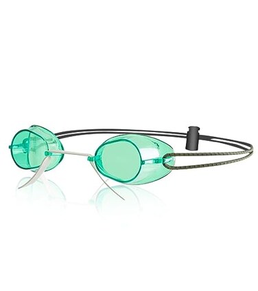 Sporti Antifog Swedish Goggle Bungee Strap Kelly Green Lens