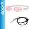 Sporti Antifog Swedish Goggle Bungee Strap Pink Lens