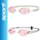 Sporti Antifog Swedish Goggle Bungee Strap Pink Lens