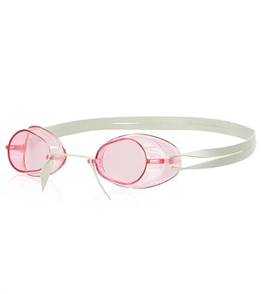 Sporti Antifog Swedish Goggle Bungee Strap Pink Lens