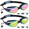 Vvinca Swimming Goggles for Kids 315 years2 Pack Kids Goggles AntiFogUV No Leaking Swim Goggles for Kids