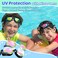 Vvinca Swimming Goggles for Kids 315 years2 Pack Kids Goggles AntiFogUV No Leaking Swim Goggles for Kids