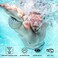 Water Gear Bungee Headband Goggle Strap Swimming and Divers Great Replacement Goggle Strap Comfortable and Will Stay Secured Men Women and Teens Green