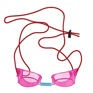 Water Gear Bungee Headband Goggle Strap Swimming and Divers Great Replacement Goggle Strap Comfortable and Will Stay Secured Men Women and Teens Red