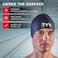 TYR Silicone Swim Cap for Men and Women WrinkleFree Durable Tear Resistant Low Drag Training Competition Cap Pink