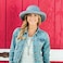 Wallaroo Hat Wallaroo Womens Sydney Sun Hat Black UPF 30 Sun Protection Wide Brim Packable Adjustable Lightweight Soft Comfortable Breathable Perfect for Travel Beach Outdoor Everyday Wear