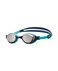 ARENA Unisex Kids Junior Air Mirror Swim Goggles for Swimming Ages 6 to 12 Air Seals AntiFog Coated Lens Adjustable Strap SilverNavyWater