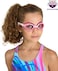 ARENA Unisex Kids Junior Air Mirror Swim Goggles for Swimming Ages 6 to 12 Air Seals AntiFog Coated Lens Adjustable Strap SilverNavyWater