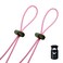 Flow Swim Flow Bungee Goggle Strap Kit 2Pack Universal Adjustable Replacement Straps for Swim Goggles Pink