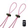 Flow Swim Flow Bungee Goggle Strap Kit 2Pack Universal Adjustable Replacement Straps for Swim Goggles Pink