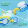 Portzon UnisexChild Swim Goggles Anti Fog No Leaking Clear Vision Water Pool Swimming Goggles