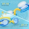 Portzon UnisexChild Swim Goggles Anti Fog No Leaking Clear Vision Water Pool Swimming Goggles