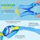 Portzon UnisexChild Swim Goggles Anti Fog No Leaking Clear Vision Water Pool Swimming Goggles