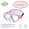HYDROCOMFY Toddler Goggles Nose Cover Kid Goggles Fabric Strap Swimming Goggles Kids 36 1PK Pink Princess